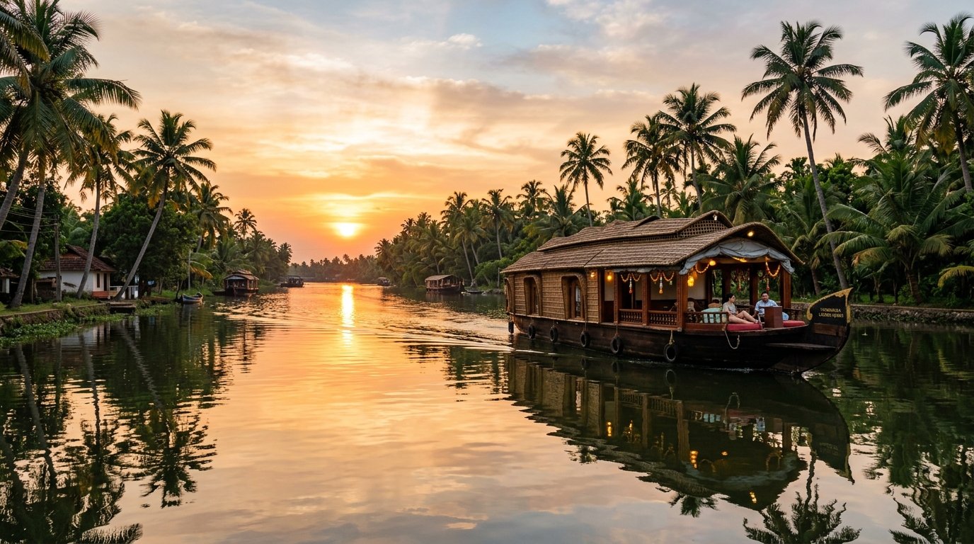 Kerala Backwaters & Munnar Hills